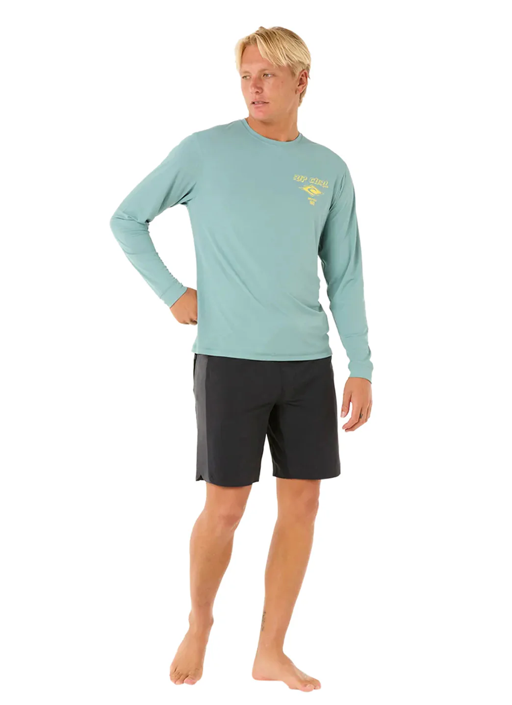 Rip Curl Men's Icons Surflite UPF Long Sleeve Surf Shirt - Image 4