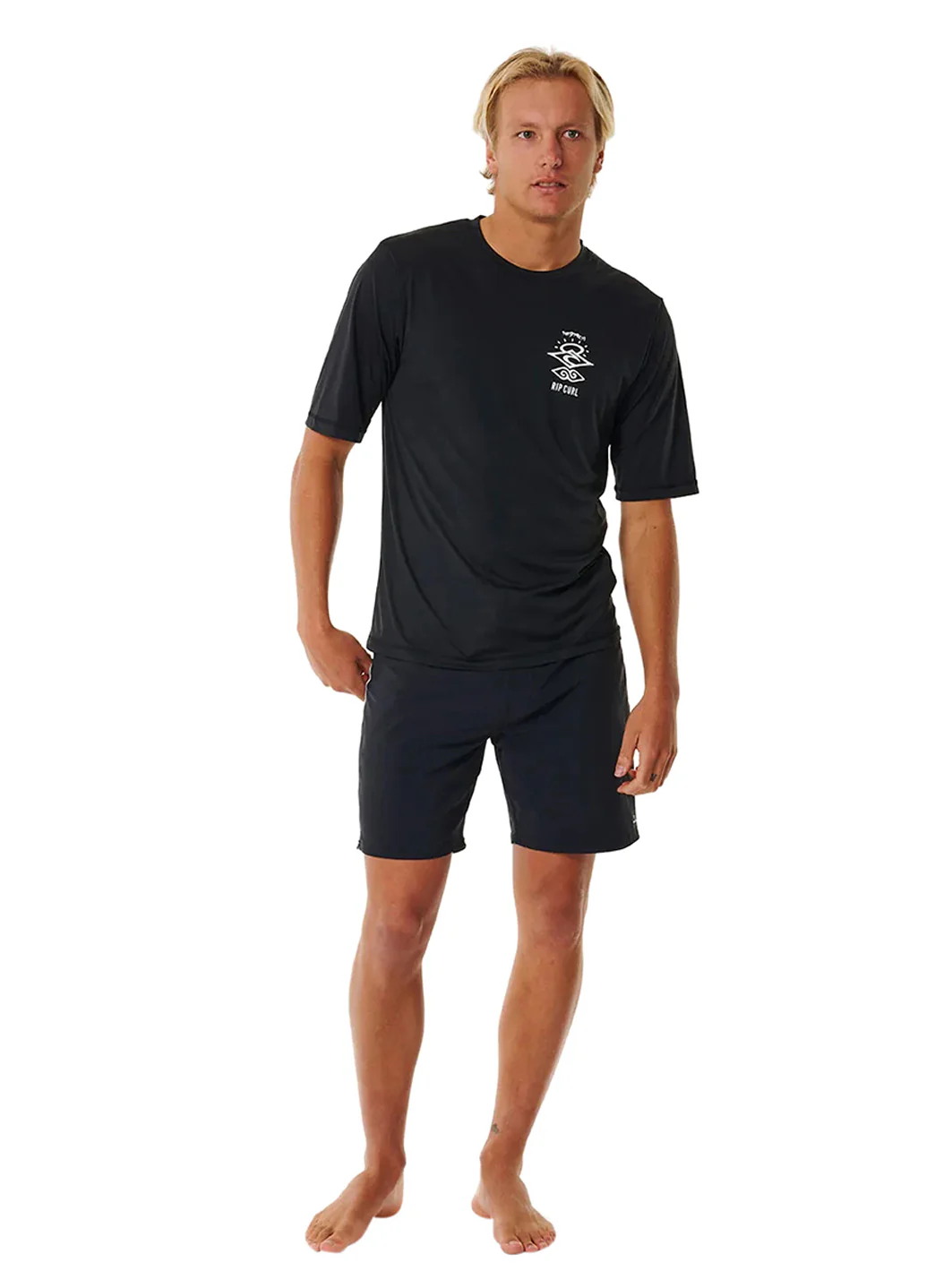 Rip Curl Men's Icons Surflite UPF Short Sleeve Surf Shirt - Image 10