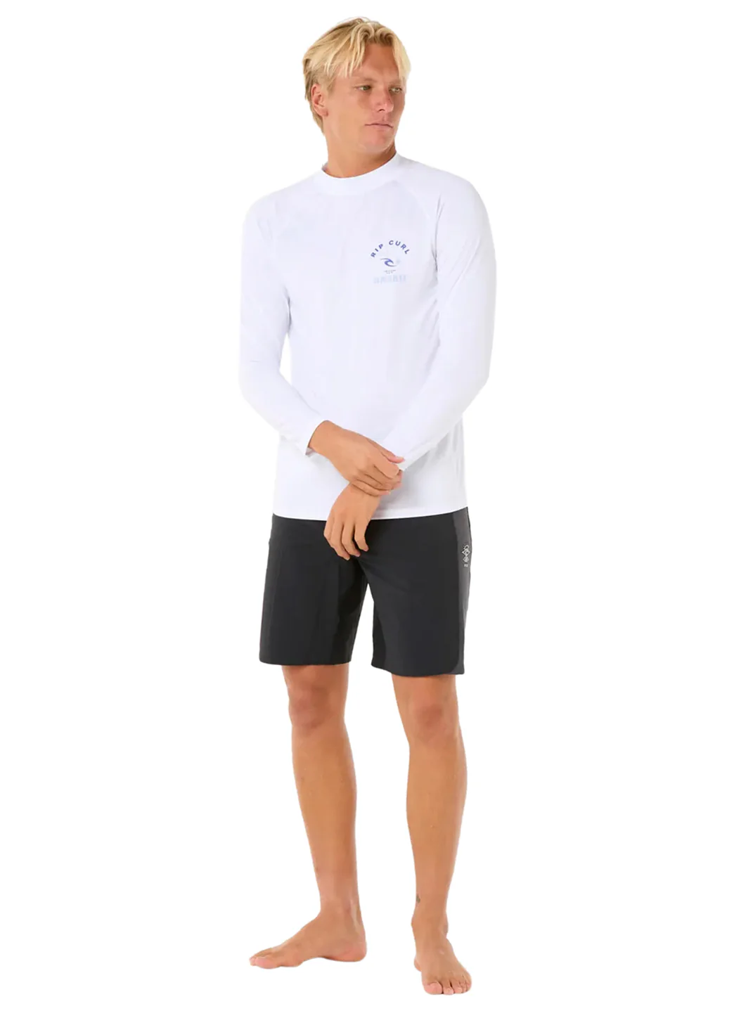 Rip Curl Men's Island Vibe UPF 50 Long Sleeve Rash Guard - Image 13