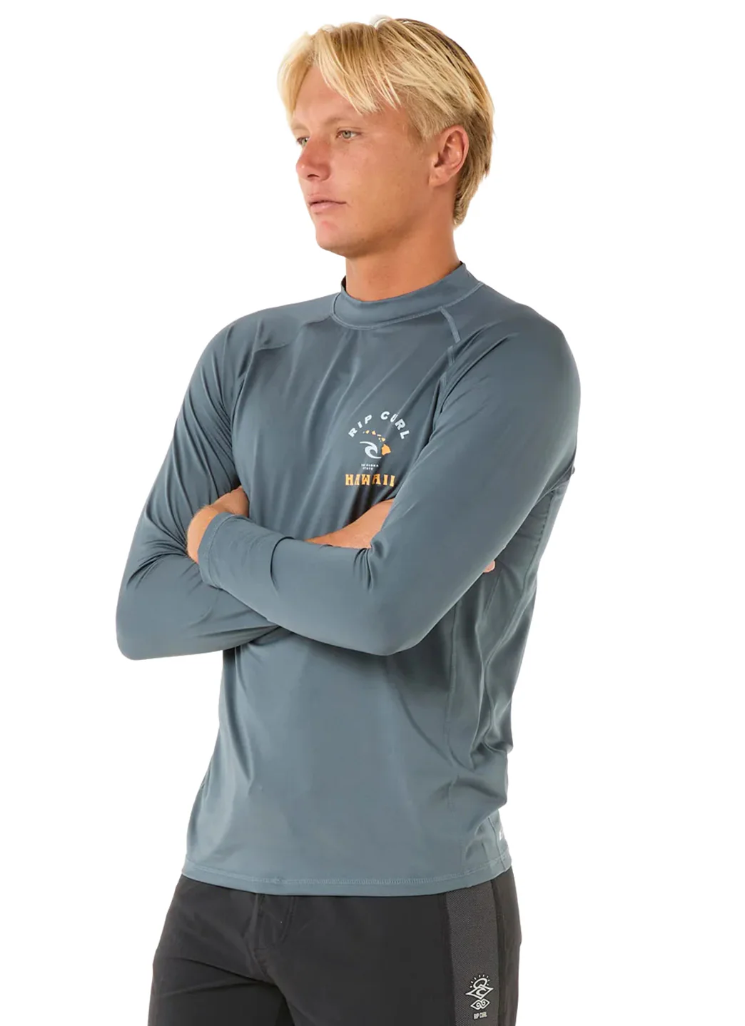 Rip Curl Men's Island Vibe UPF 50 Long Sleeve Rash Guard - Image 3