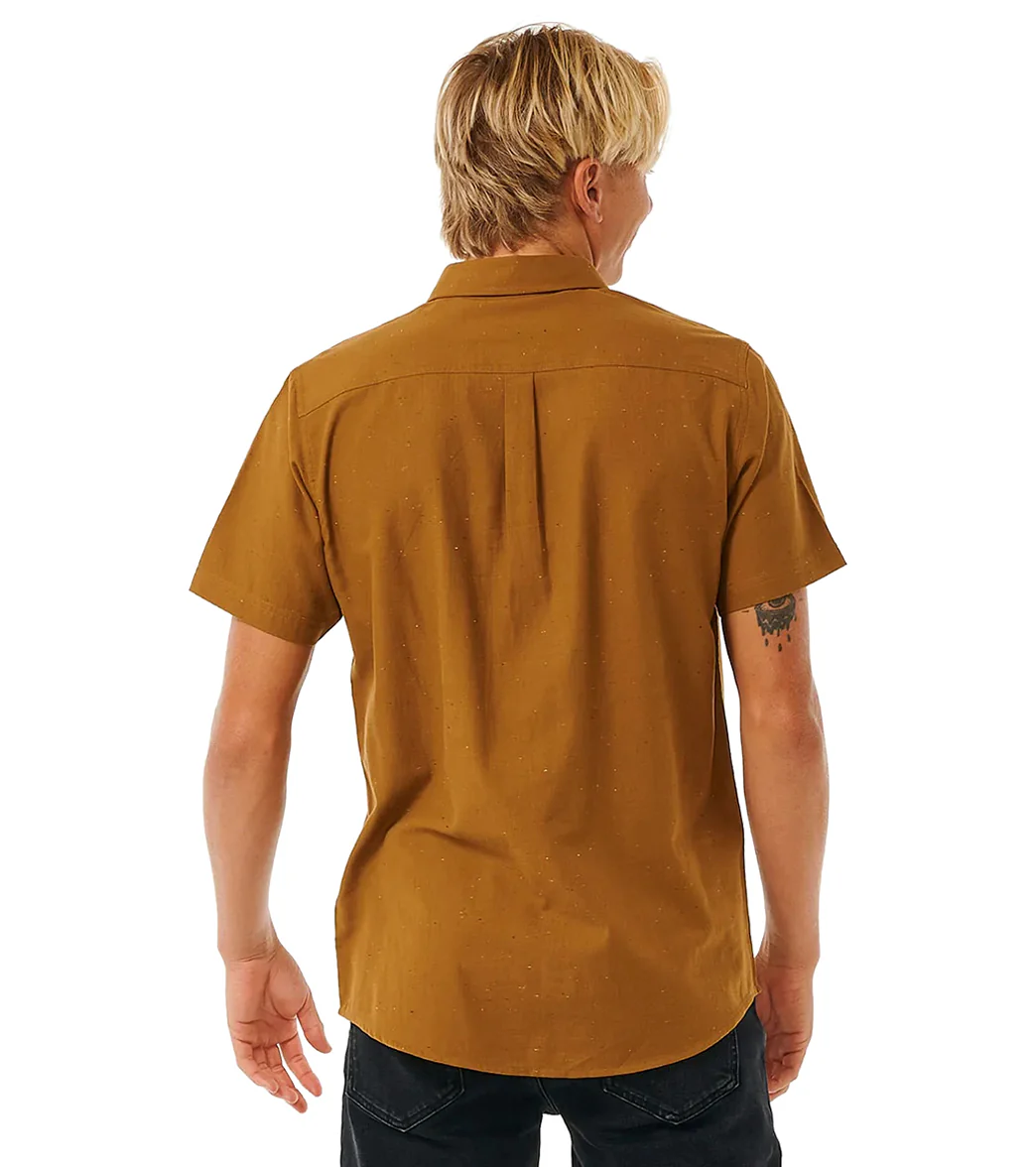 Rip Curl Men's Ourtime Short Sleeve Button-Up Shirt - Image 3