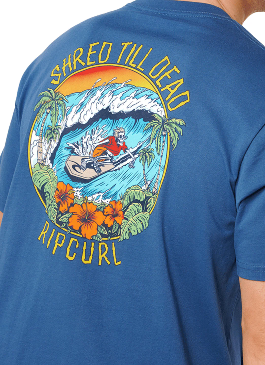Rip Curl Men's Shred Til Dead Tee - Image 8