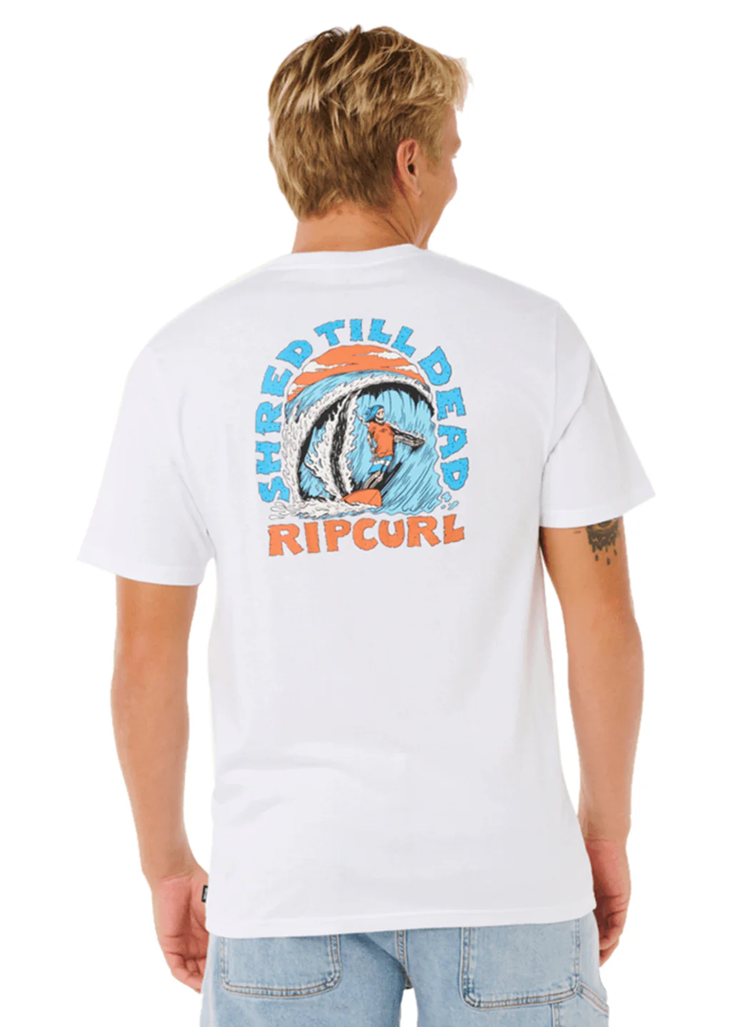 Rip Curl Men's Shred Til Tee - Image 5