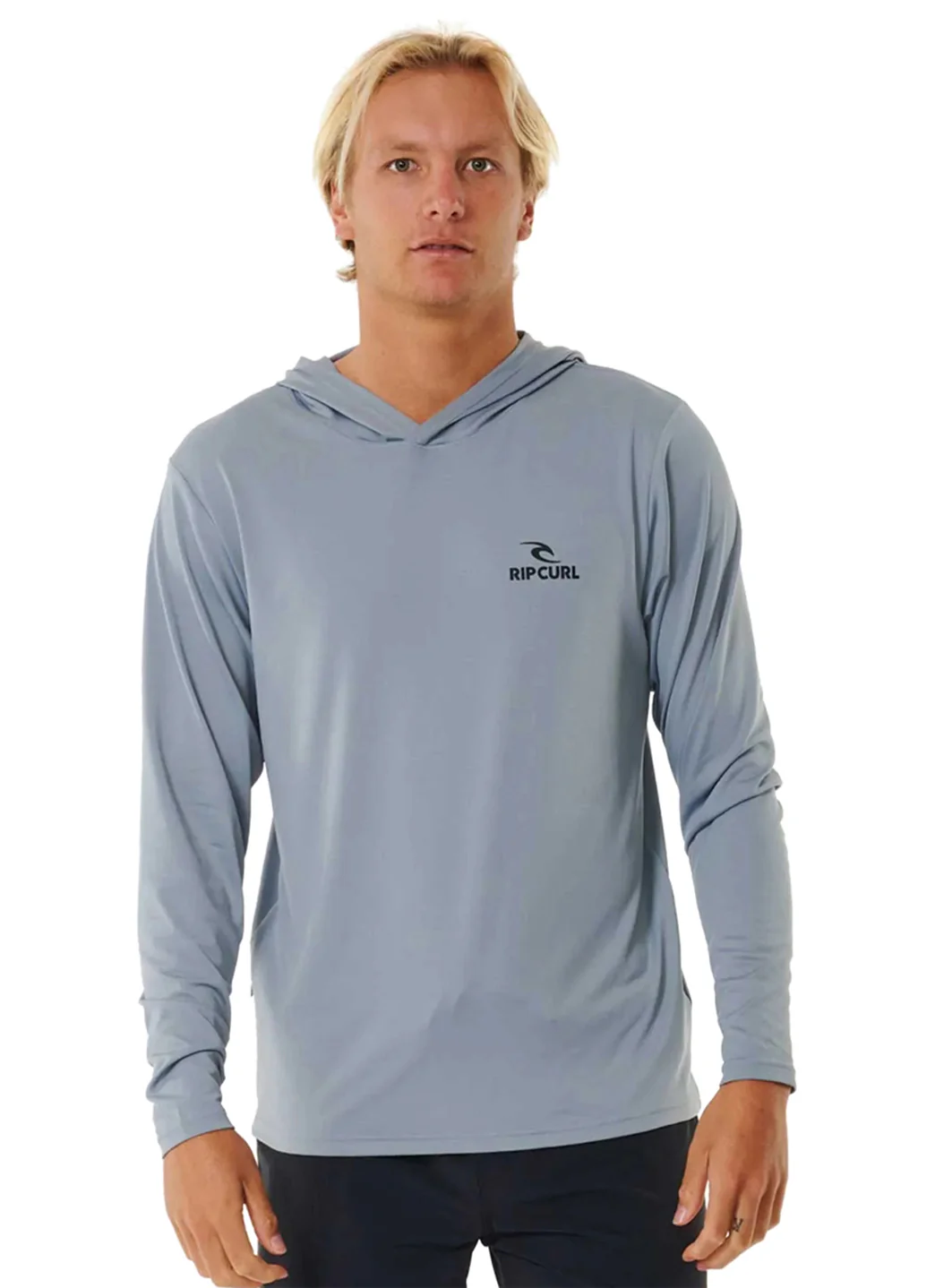 Rip Curl Men's Stack Long Sleeve Hooded UPF 50 Surf Shirt - Image 7