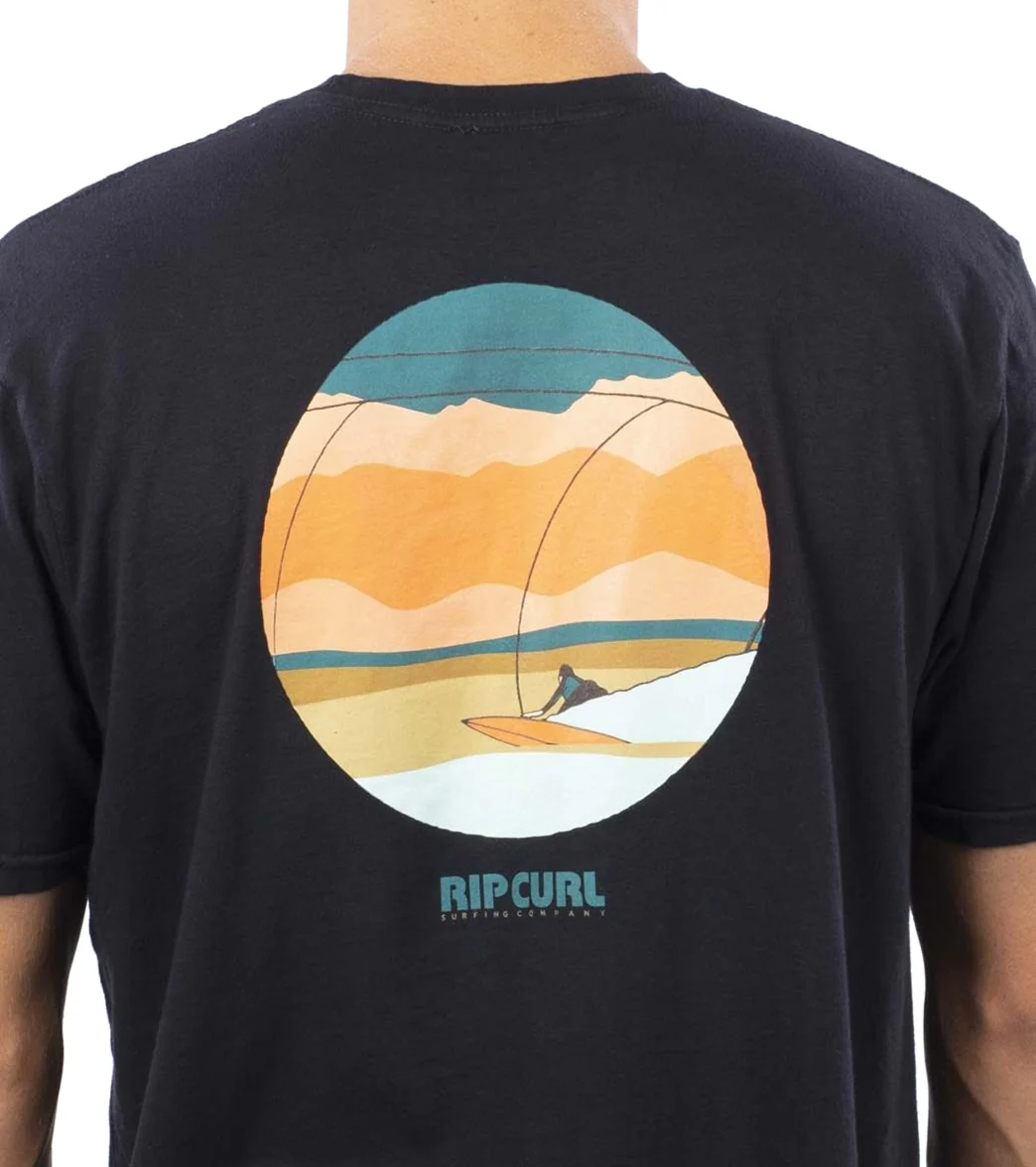 Rip Curl Men's Surf Revival Short Sleeve Pocket Htg Tee - Image 3