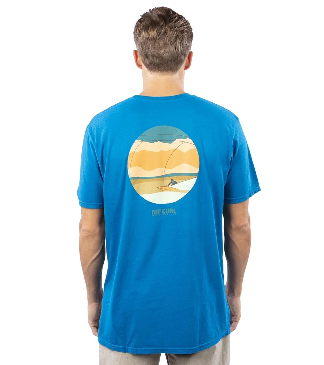 Rip Curl Men's Surf Revival Short Sleeve Pocket Htg Tee - Image 7