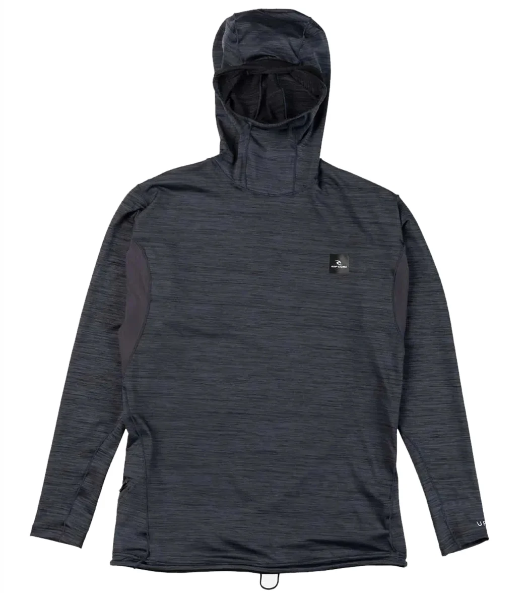 Rip Curl Men's Tech Bomb Hood Long Sleeve Upf 50 Rash Guard - Image 4