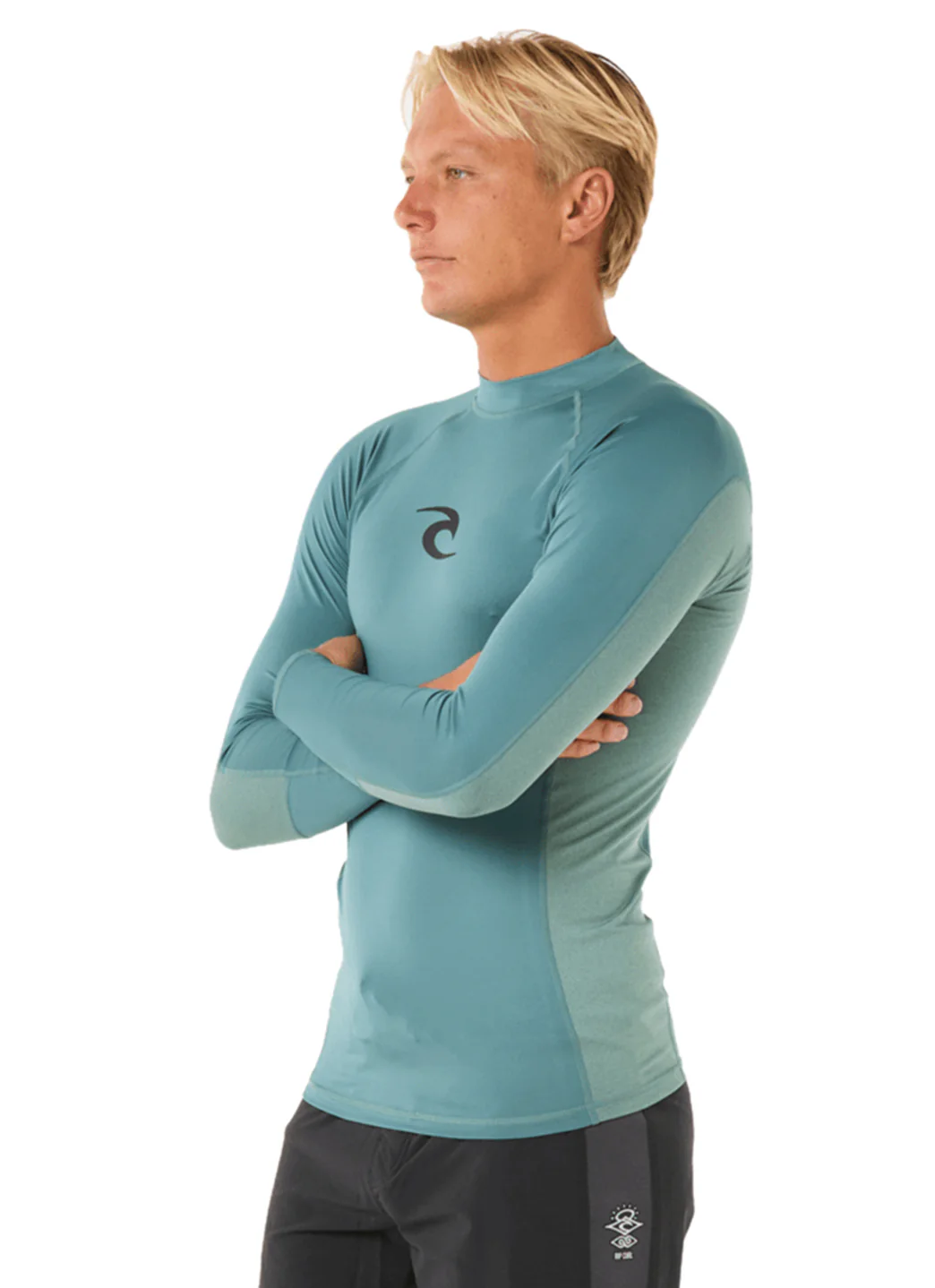 Rip Curl Men's Waves UPF Long Sleeve Rash Guard - Image 17