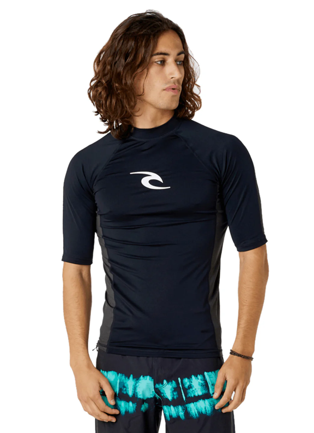 Rip Curl Men's Waves UPF Short Sleeve Rash Guard - Image 16