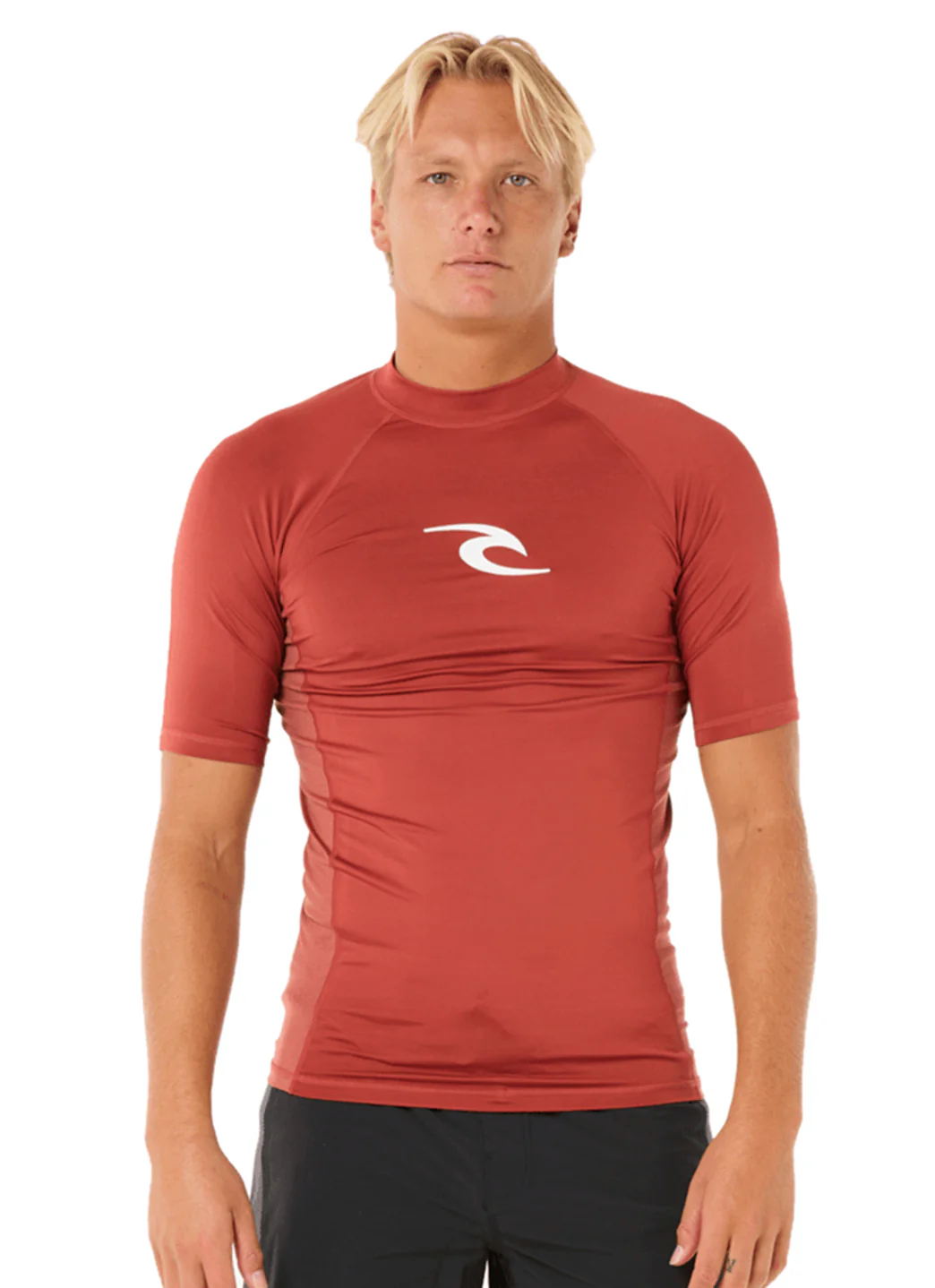 Rip Curl Men's Waves UPF Short Sleeve Rash Guard - Image 23