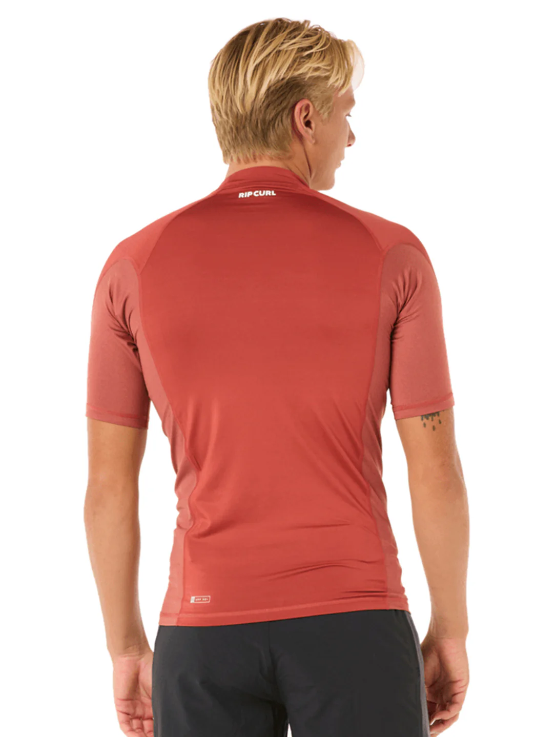 Rip Curl Men's Waves UPF Short Sleeve Rash Guard - Image 25