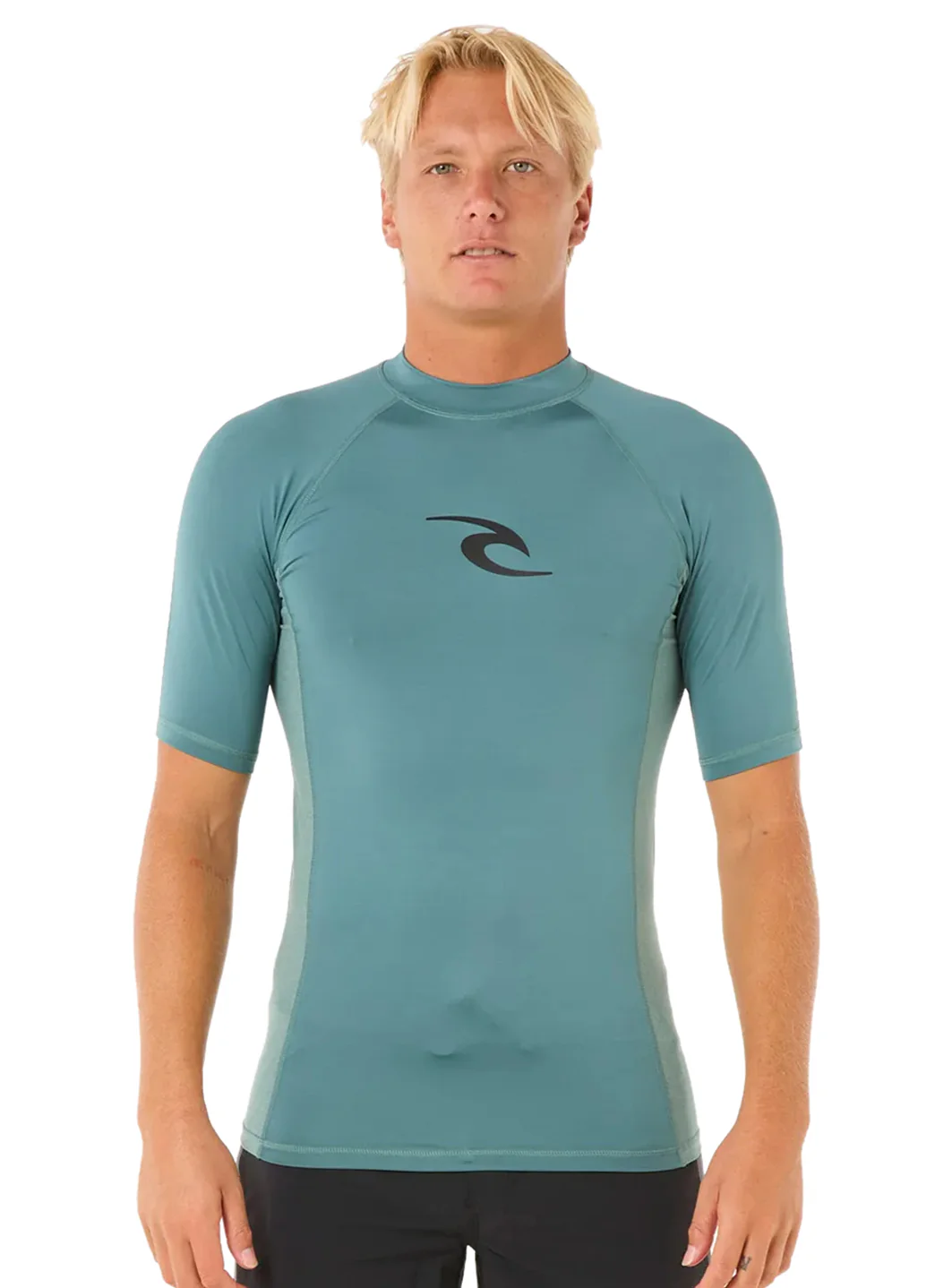 Rip Curl Men's Waves UPF Short Sleeve Rash Guard - Image 8