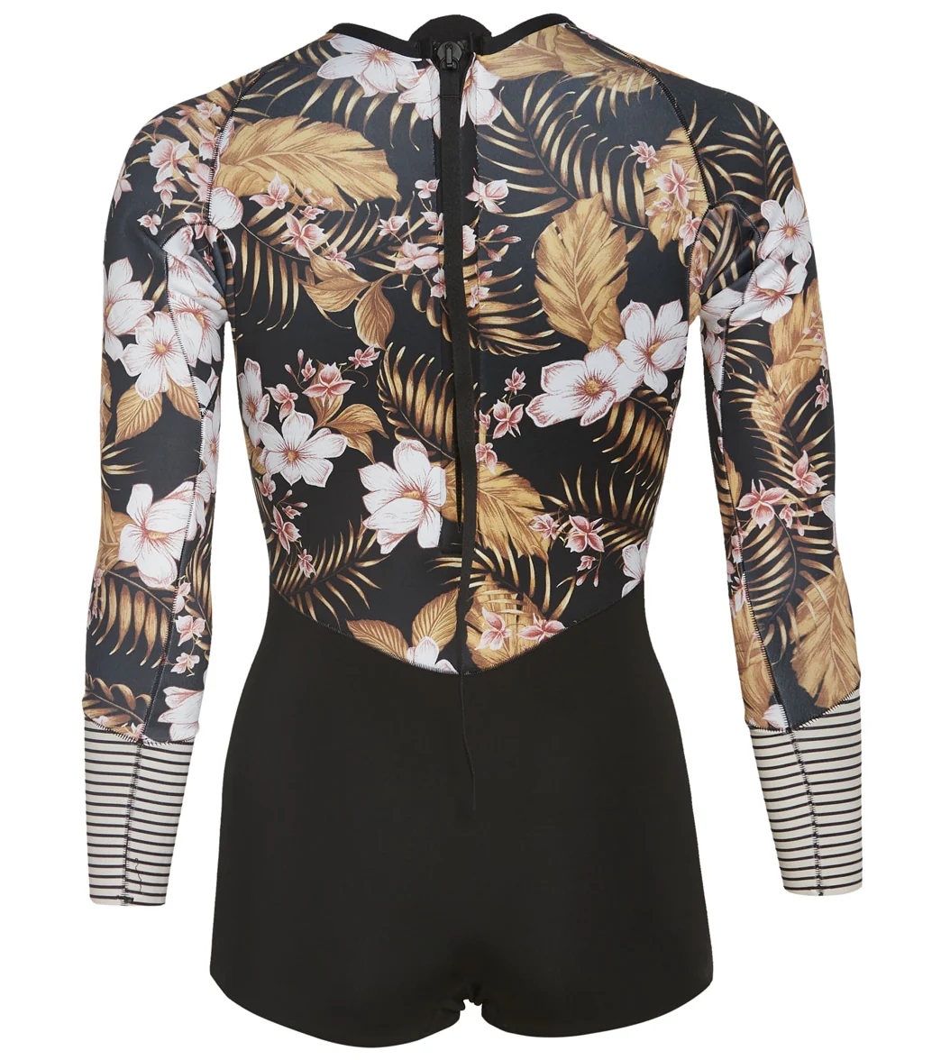 Rip Curl Women's 1mm G-Bomb Long Sleeve High Cut Springsuit Wetsuit - Image 2