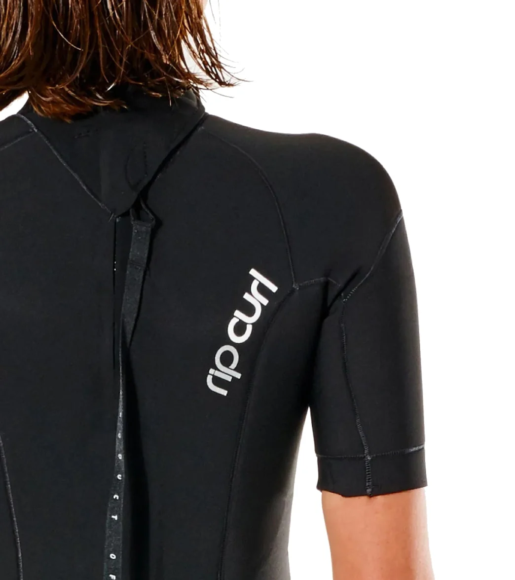 Rip Curl Women's 2/2mm Dawn Patrol Short Sleeve Springsuit Wetsuit - Image 4