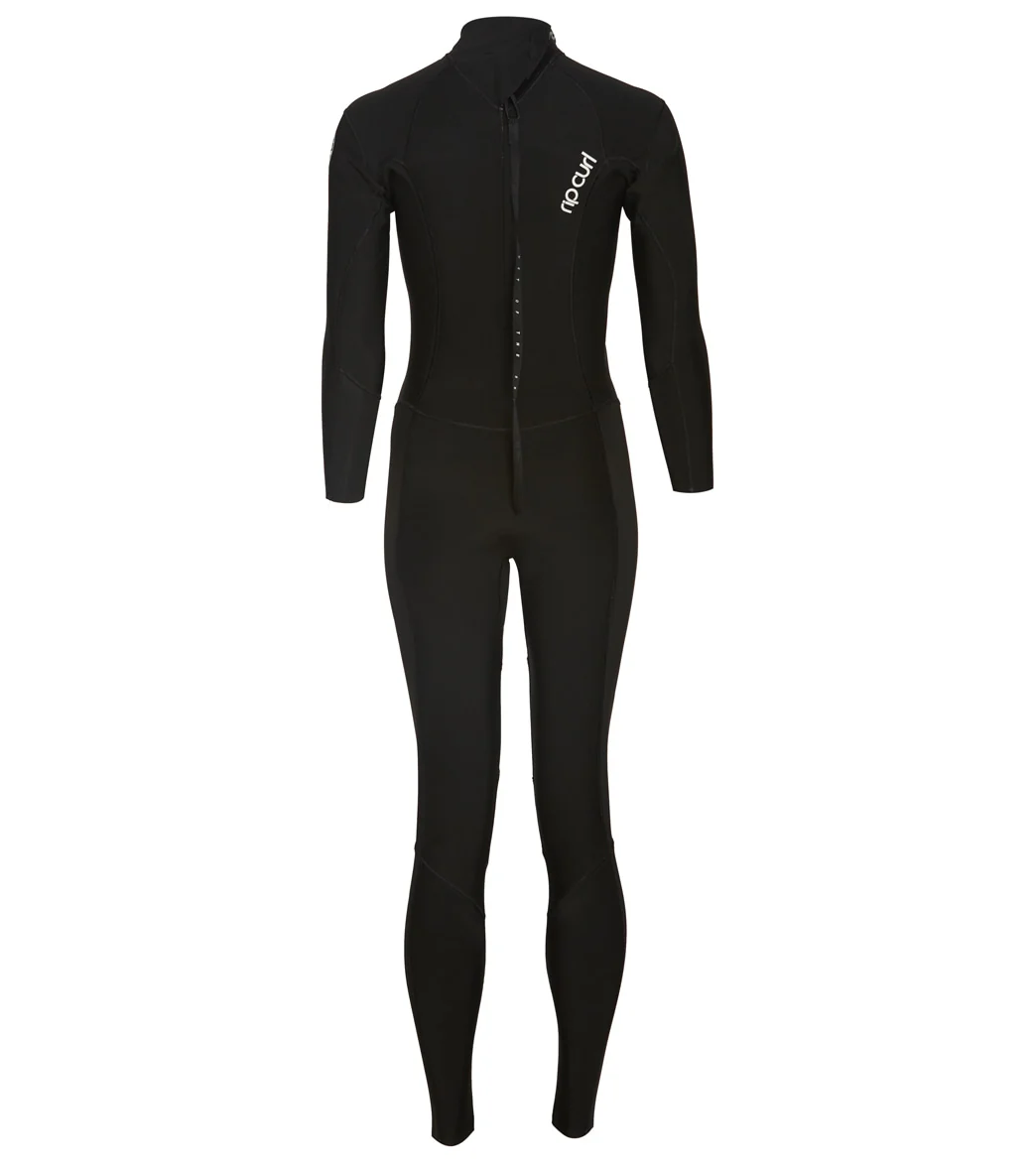 Rip Curl Women's 3/2mm Dawn Patrol Long Sleeve Back Zip Fullsuit Wetsuit - Image 2