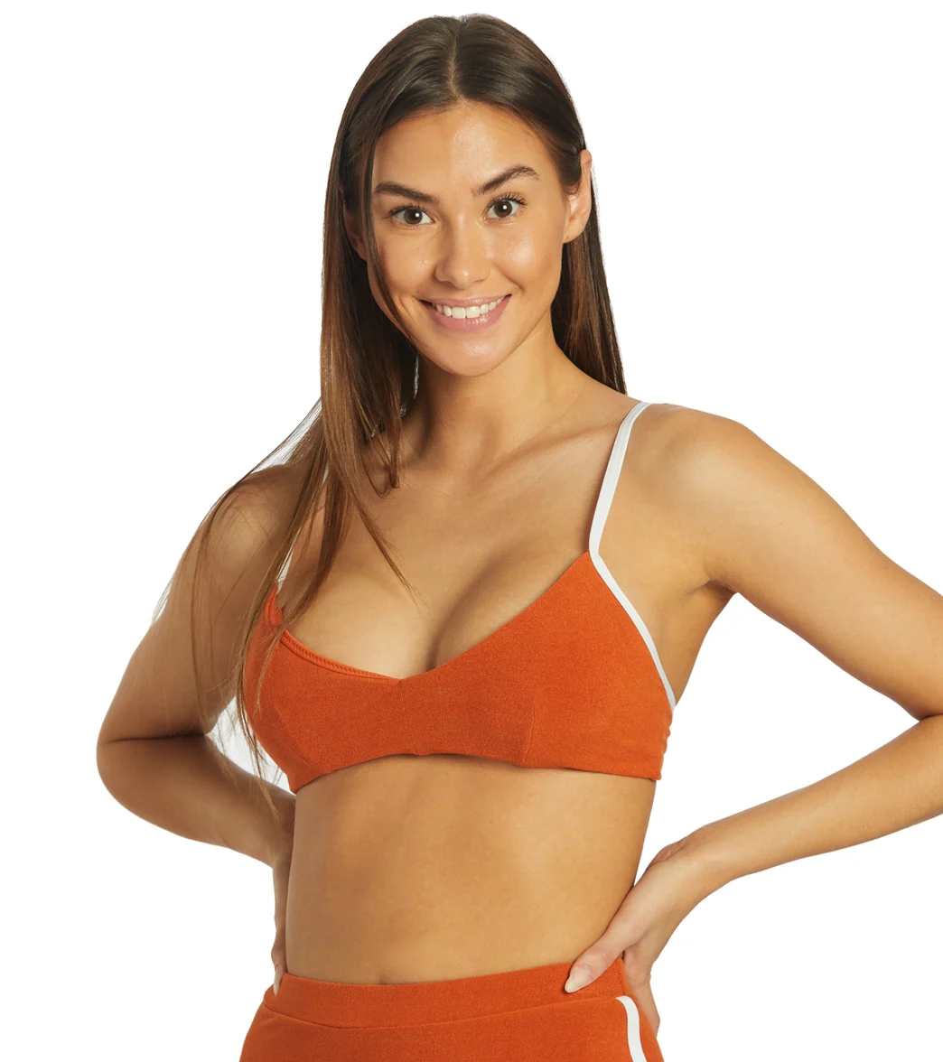 Rip Curl Women's Azalea Solid Crop Bikini Top - Image 5
