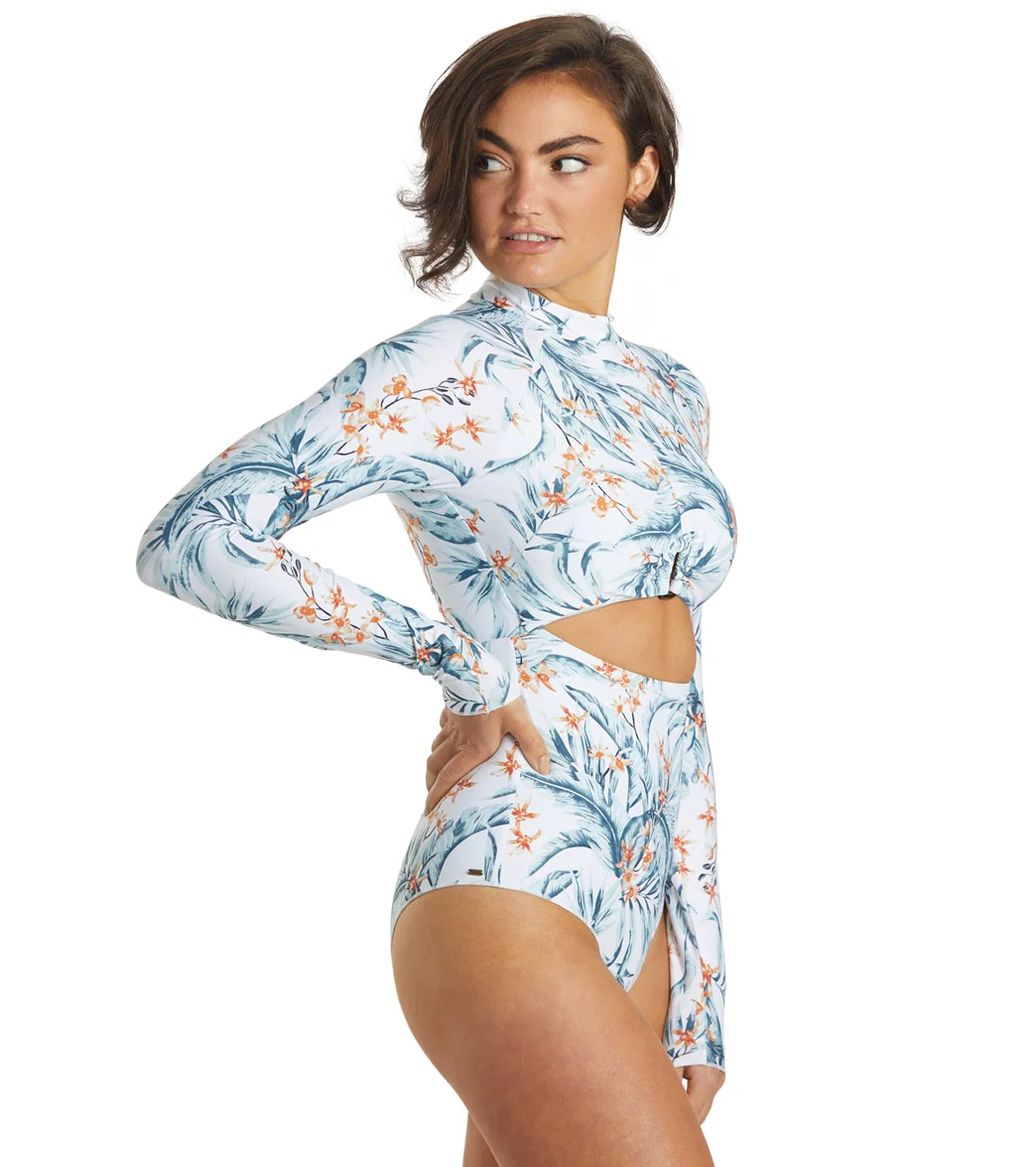Rip Curl Women's Diamond Bay Long Sleeve One Piece Swimsuit - Image 2