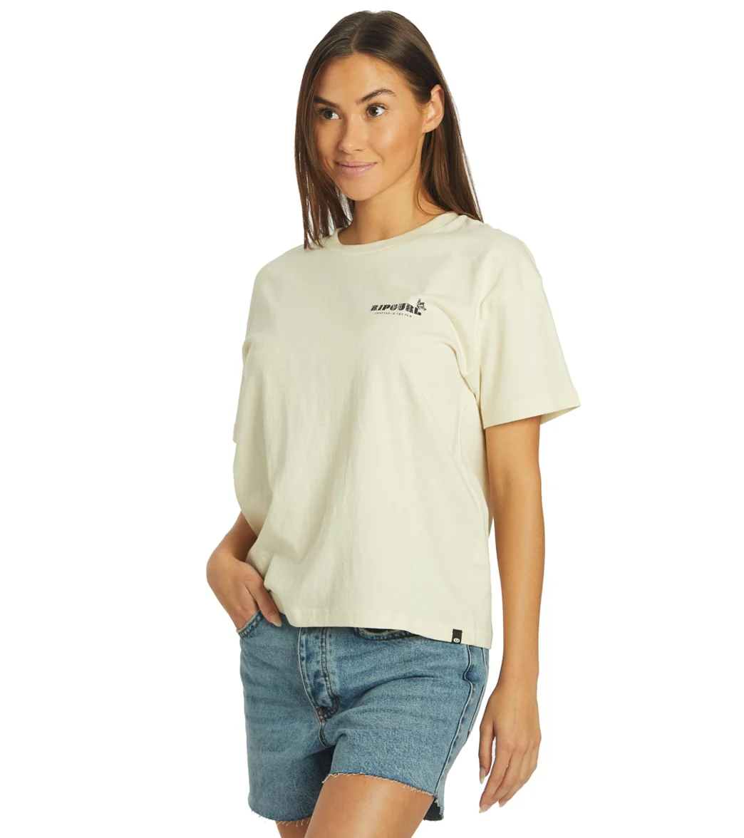 Rip Curl Women's Fields Of Dreams Relaxed Tee - Image 5