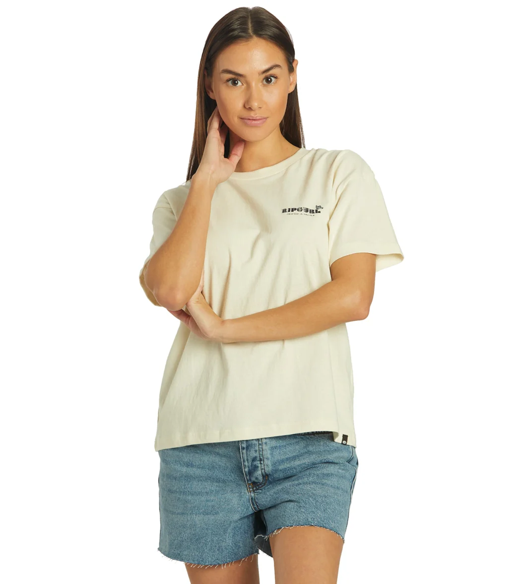 Rip Curl Women's Fields Of Dreams Relaxed Tee - Image 8