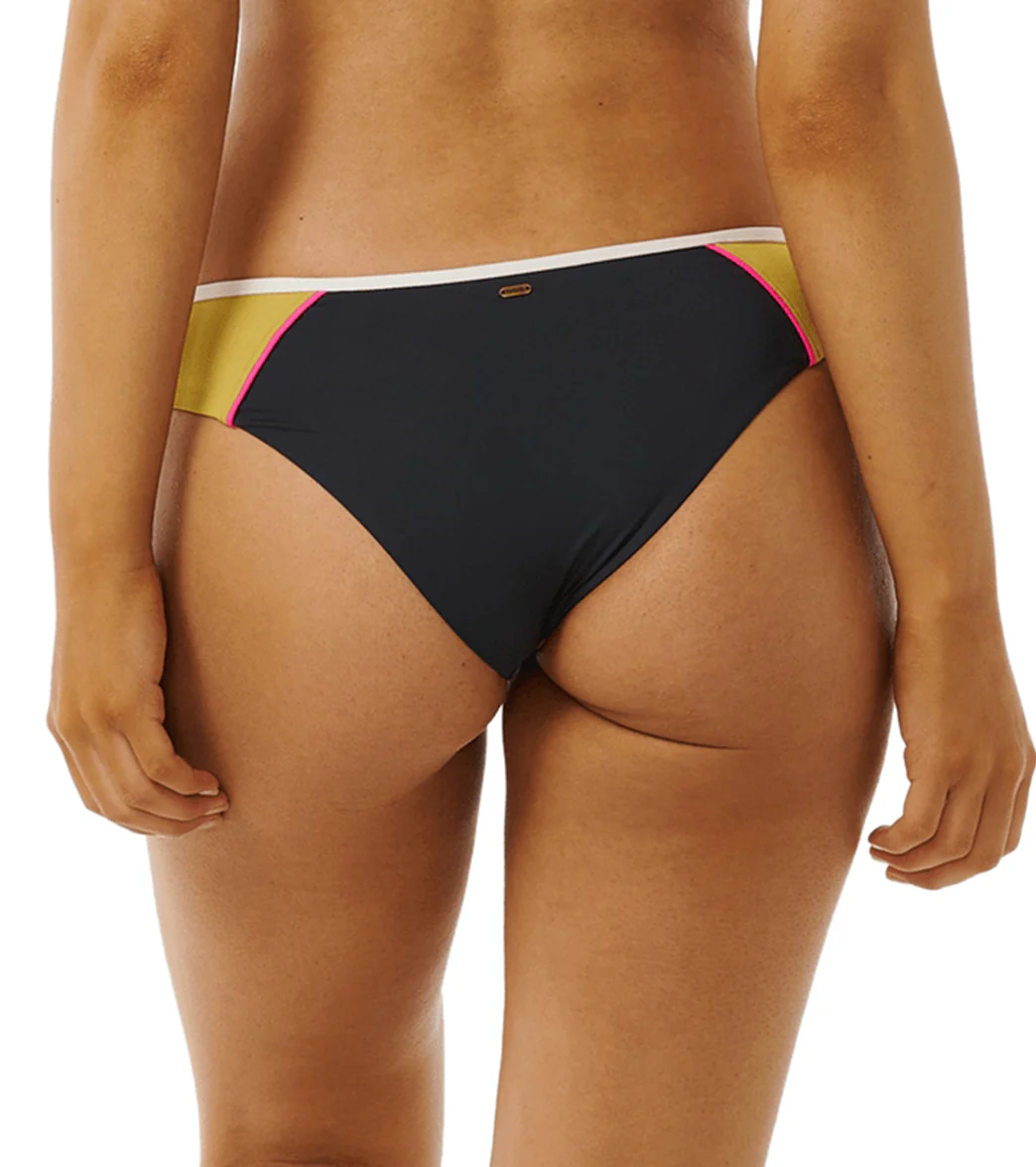 Rip Curl Women's Hibiscus Heat Splice Cheeky Bikini Bottom - Image 3