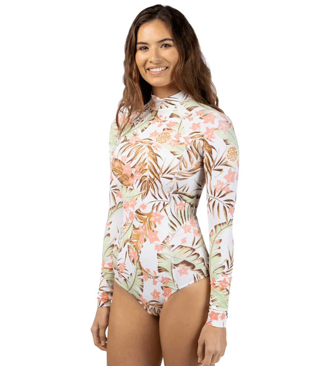 Rip Curl Women's La Quinta Long Sleeve UPF 50 One Piece Swimsuit - Image 7