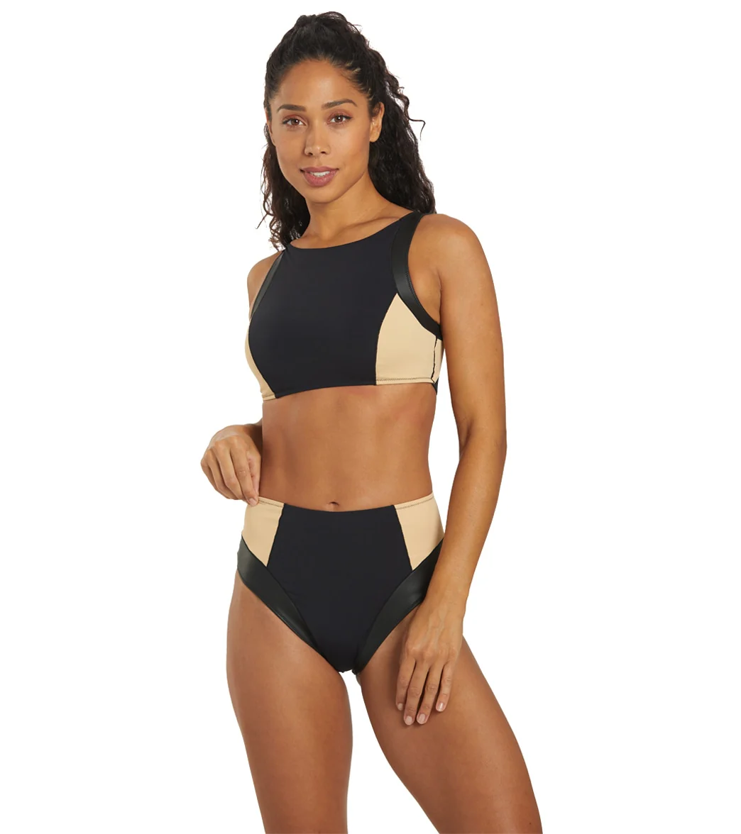 Rip Curl Women's Mirage Ultimate Hi Waisted Cheeky Bikini Bottom - Image 4