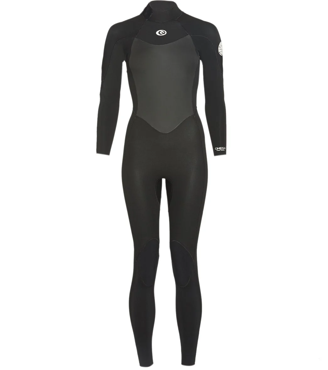 Rip Curl Women's Omega 3/2mm Back Zip Full Wetsuit - Image 4