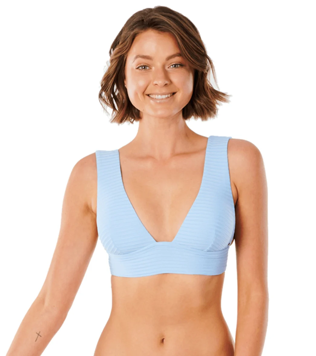 Rip Curl Women's Premium Surf Deep V Bikini Top - Image 9