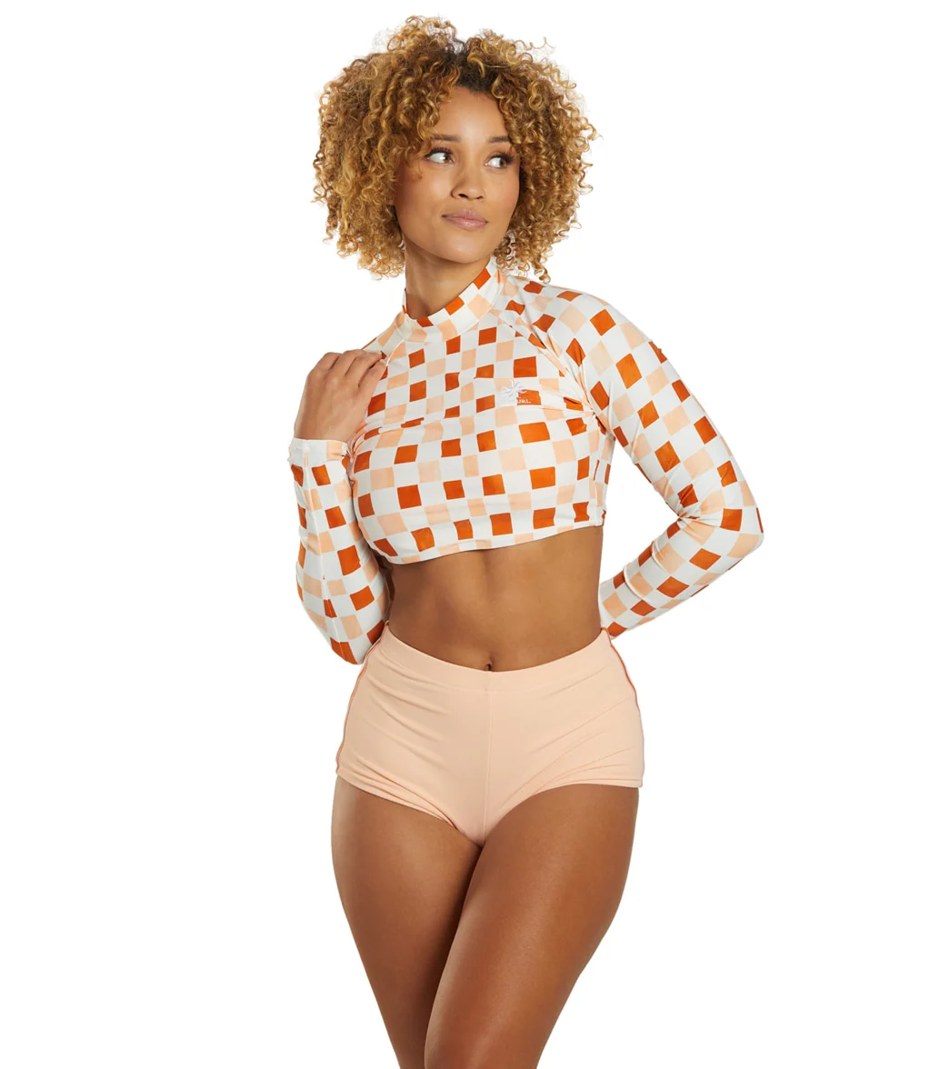 Rip Curl Women's Surf Check High Rise Bikini Bottom - Image 4