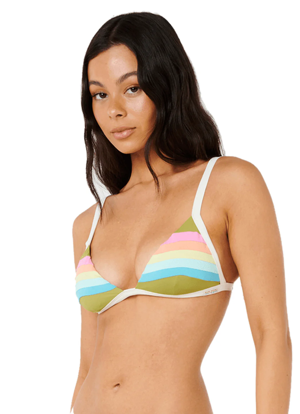 Rip Curl Women's Surf Stripe Triangle Bikini Top - Image 9