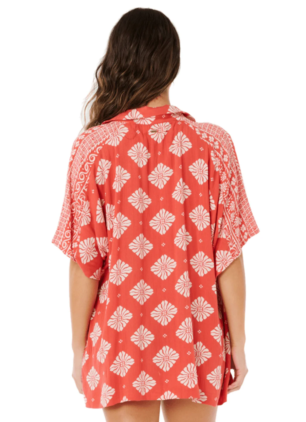 Rip Curl Women's Ventura Viscose Short Sleeve Shirt - Image 5