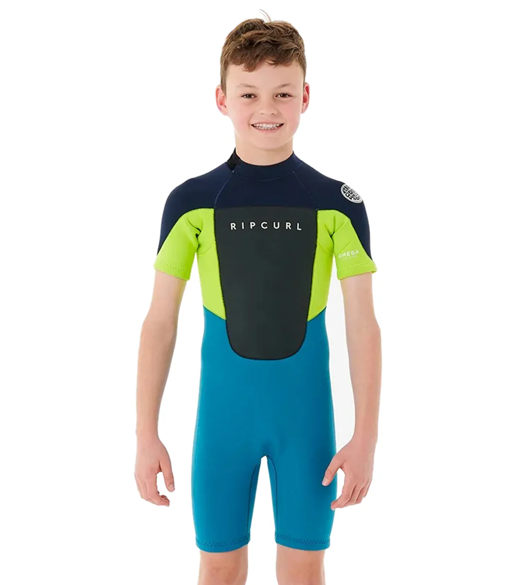 Rip Curl Youth 2mm Omega Back Zip Springsuit Wetsuit (Big Kid) - Image 7