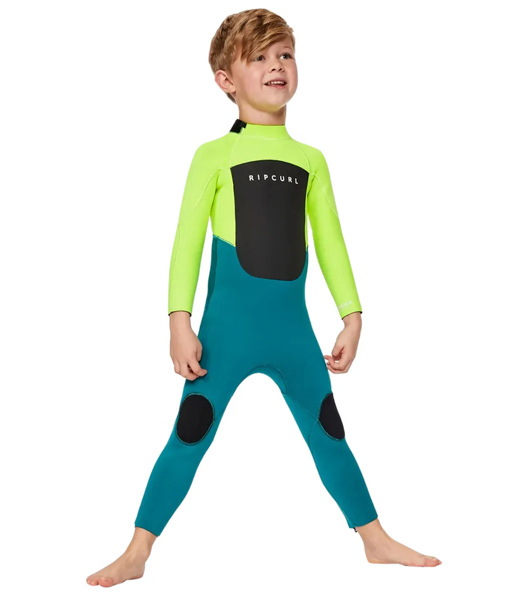 Rip Curl Youth Groms 4/3mm Omega  Back Zip Wetsuit (Little Kid)