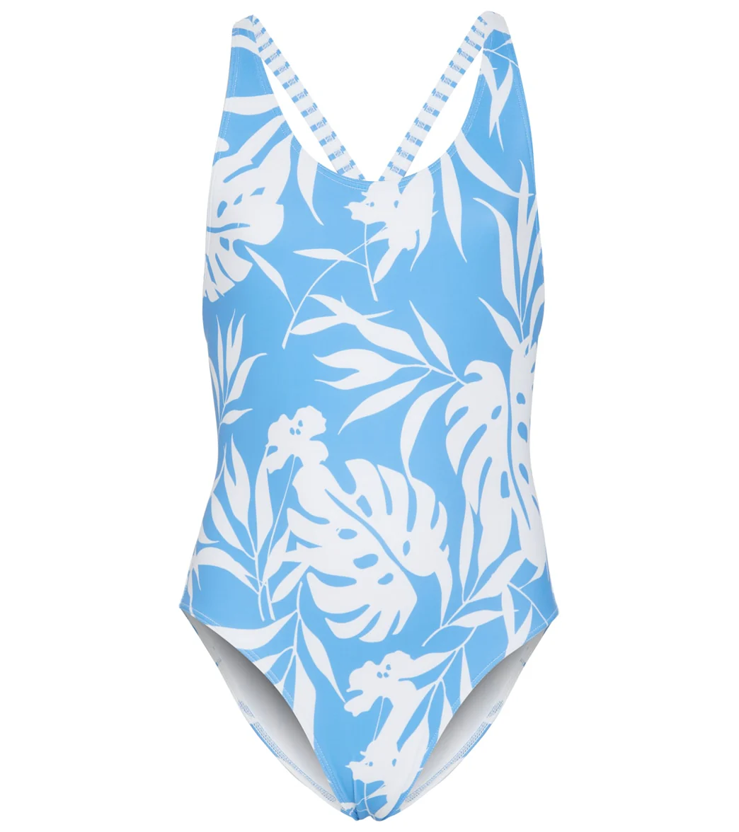 Roxy Girls' Flowers Addict One Piece Swimsuit (Big Kid) - Image 4