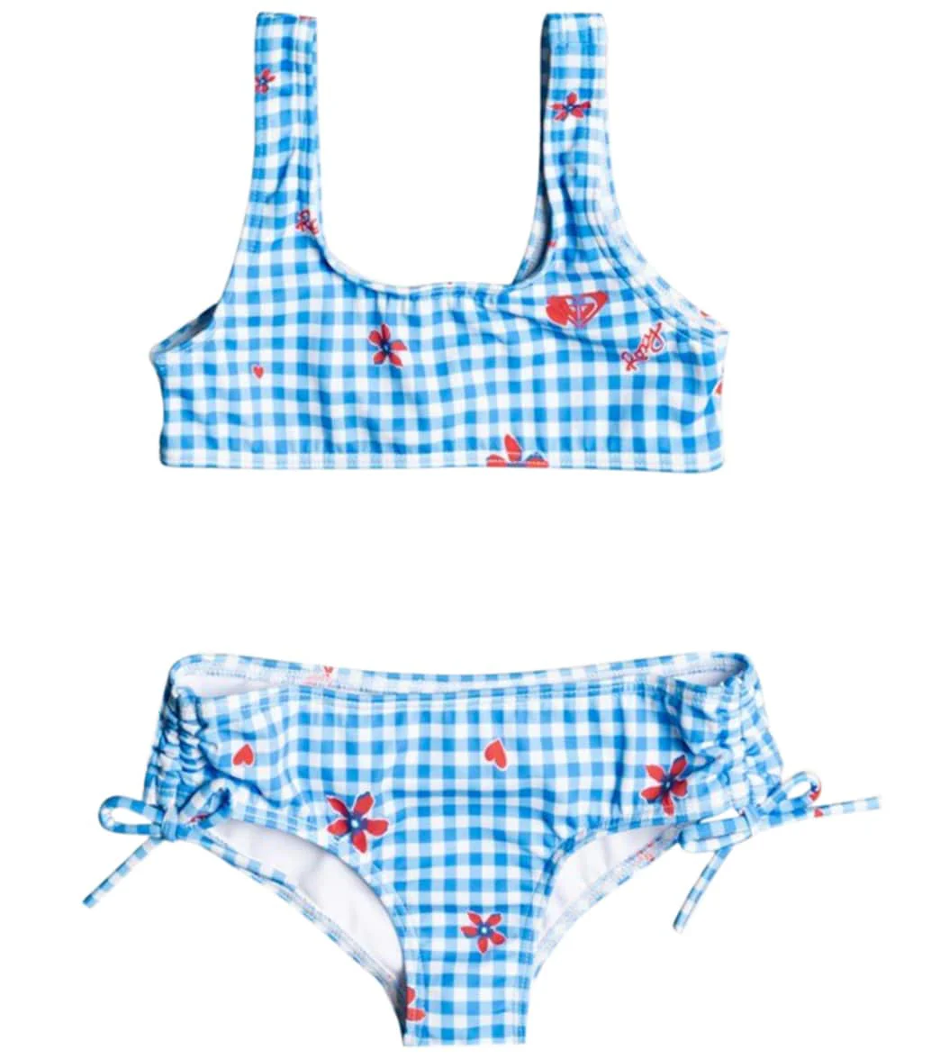 Roxy Girls' Vichy Paradise Two Piece Bikini Set - Image 4