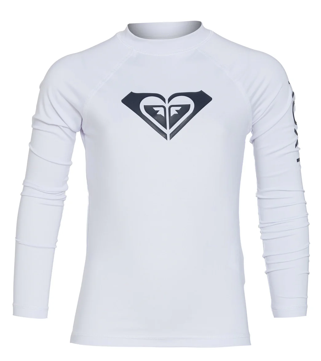 Roxy Girls' Whole Hearted LS Rashguard (Big Kid) - Image 5