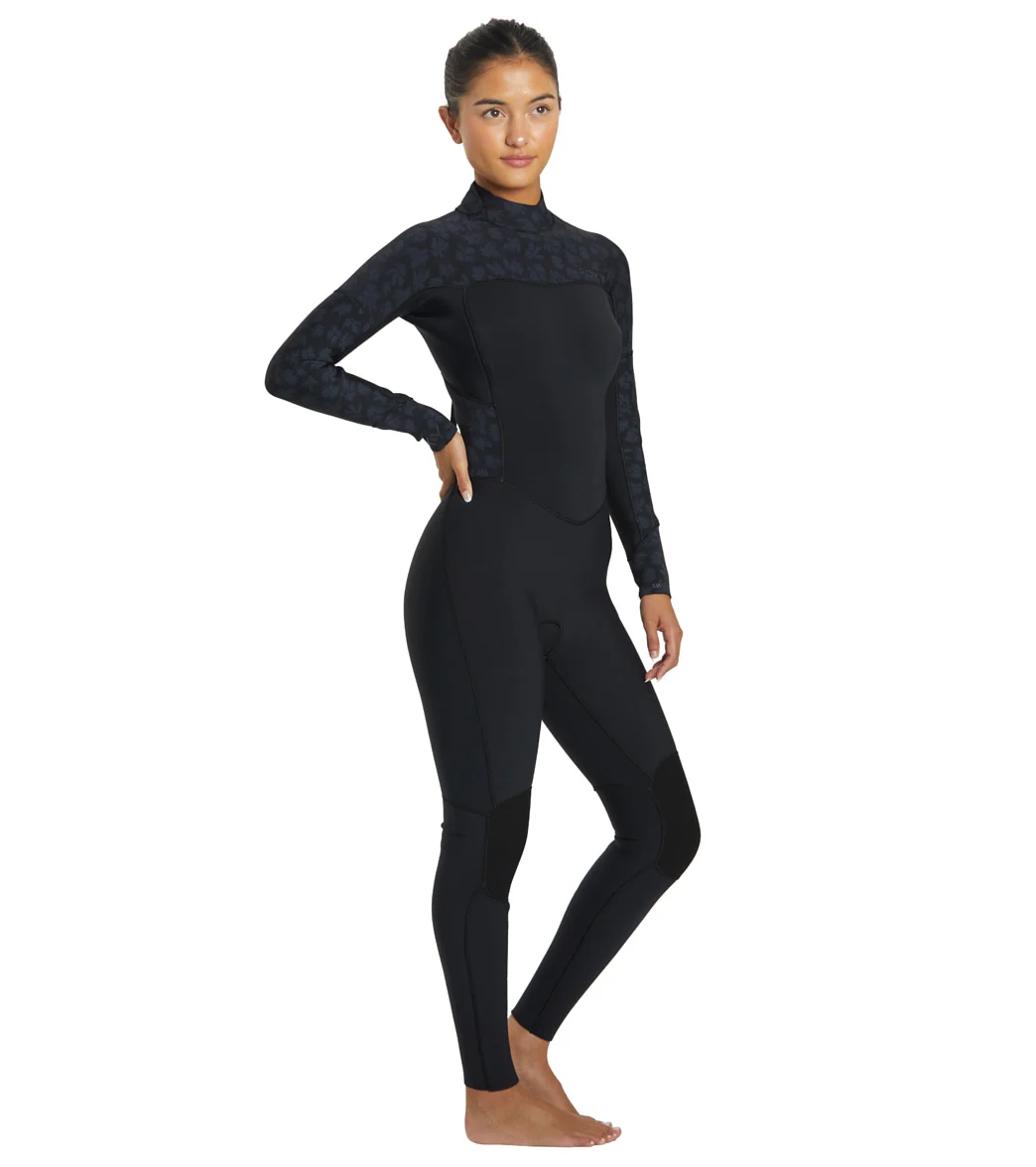 Roxy Women's 3/2mm Swell Series GBS Back Zip Fullsuit Wetsuit - Image 3