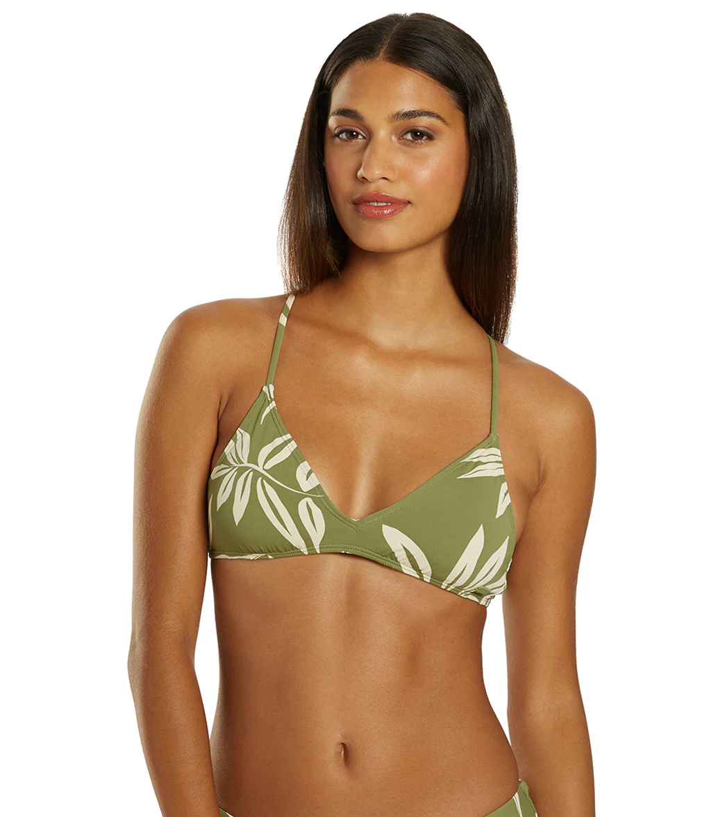 Roxy Women's Beach Classics Print Strappy Bikini Top - Image 6
