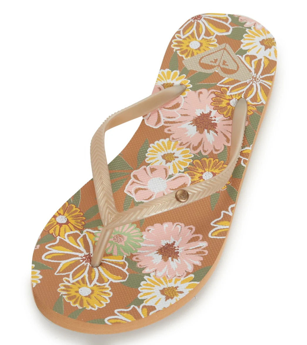 Roxy Women's Bermuda Print Flip Flop - Image 12