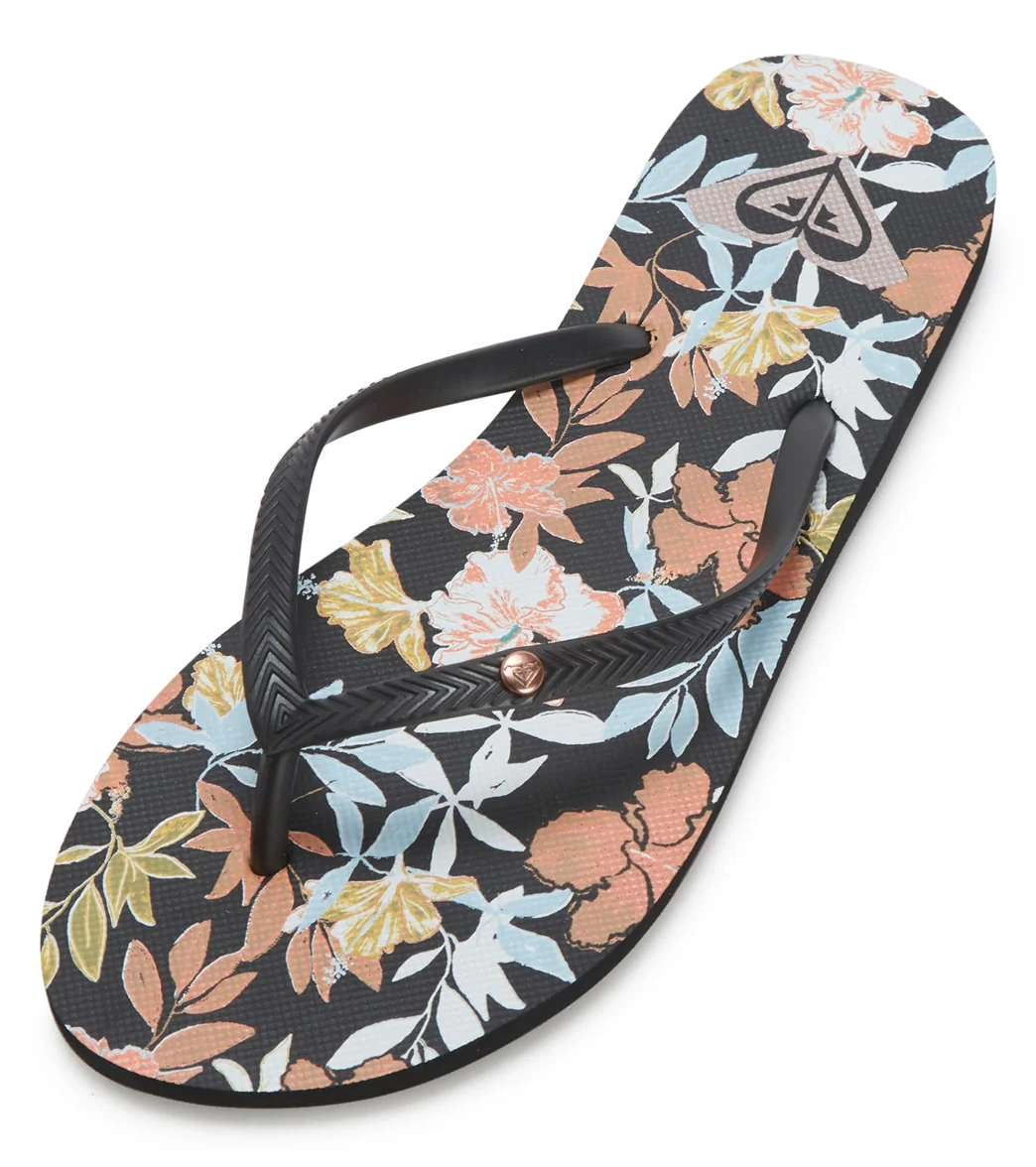 Roxy Women's Bermuda Print Flip Flop - Image 13
