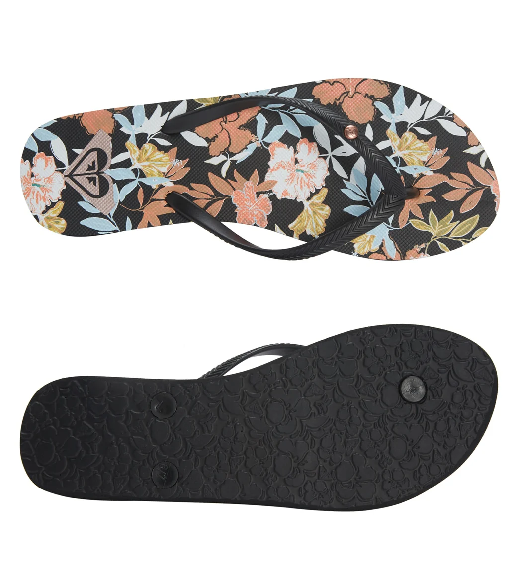 Roxy Women's Bermuda Print Flip Flop - Image 16