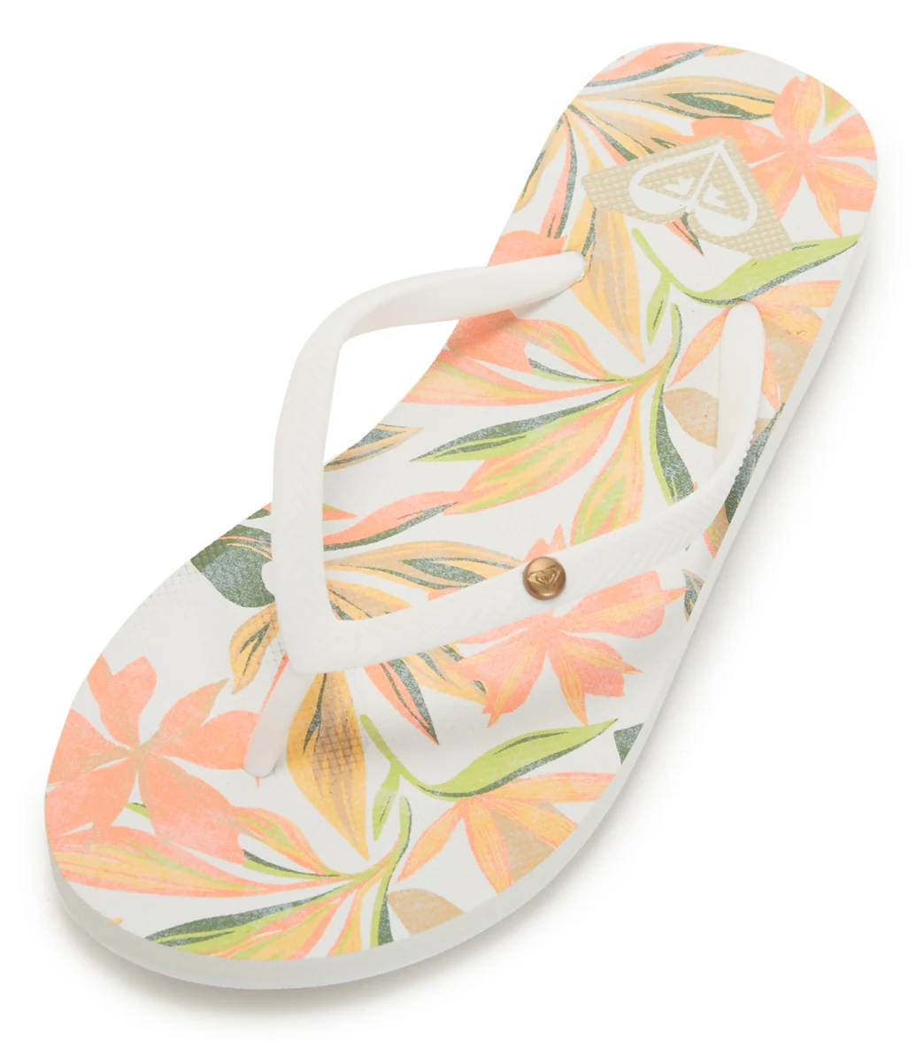 Roxy Women's Bermuda Print Flip Flop - Image 19