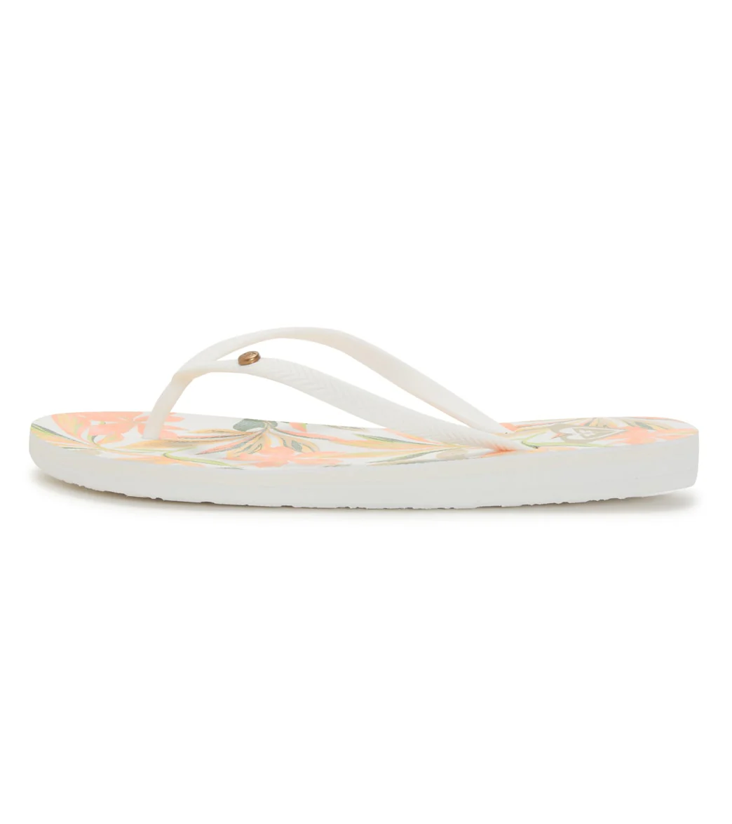 Roxy Women's Bermuda Print Flip Flop - Image 20