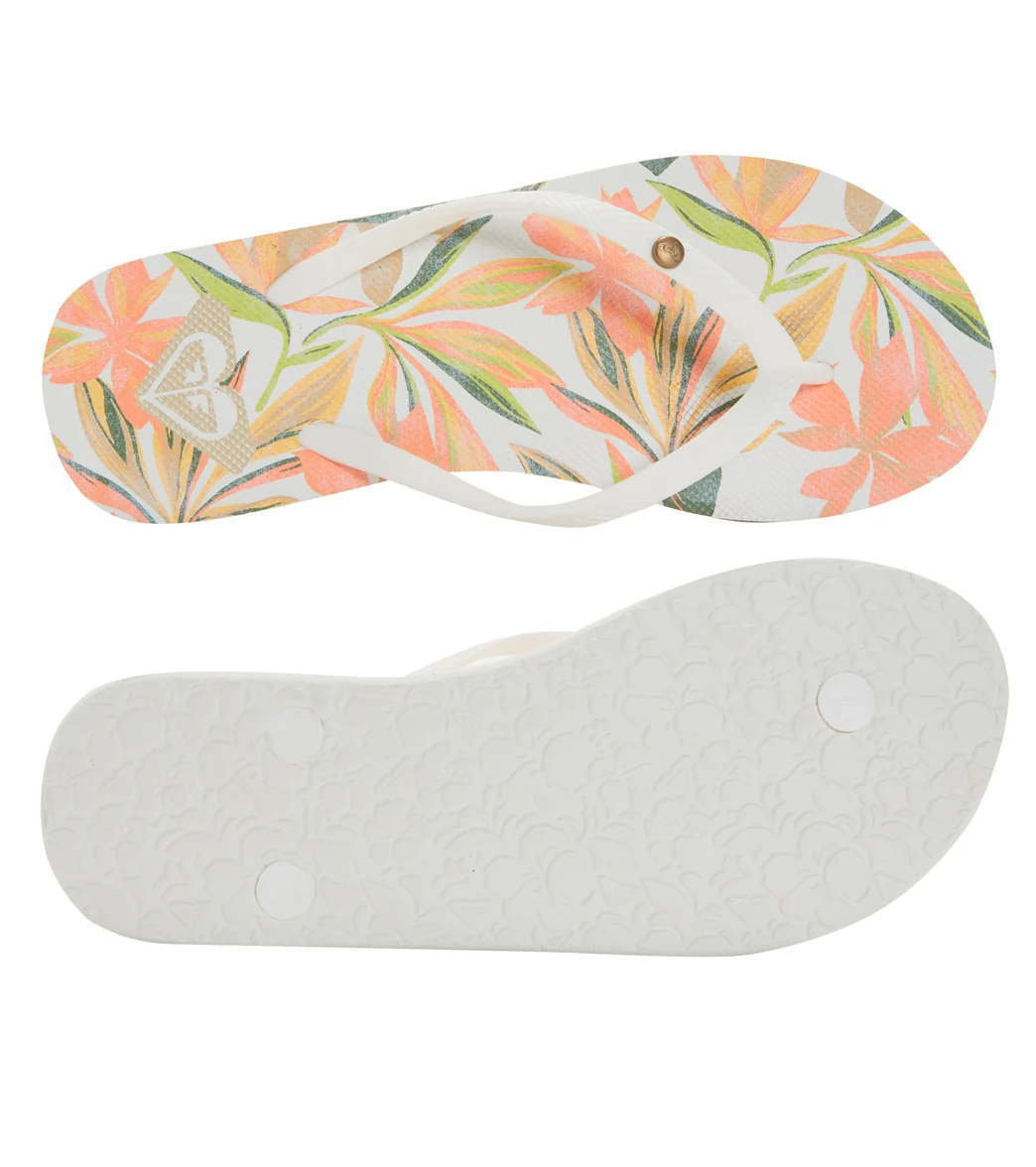 Roxy Women's Bermuda Print Flip Flop - Image 22