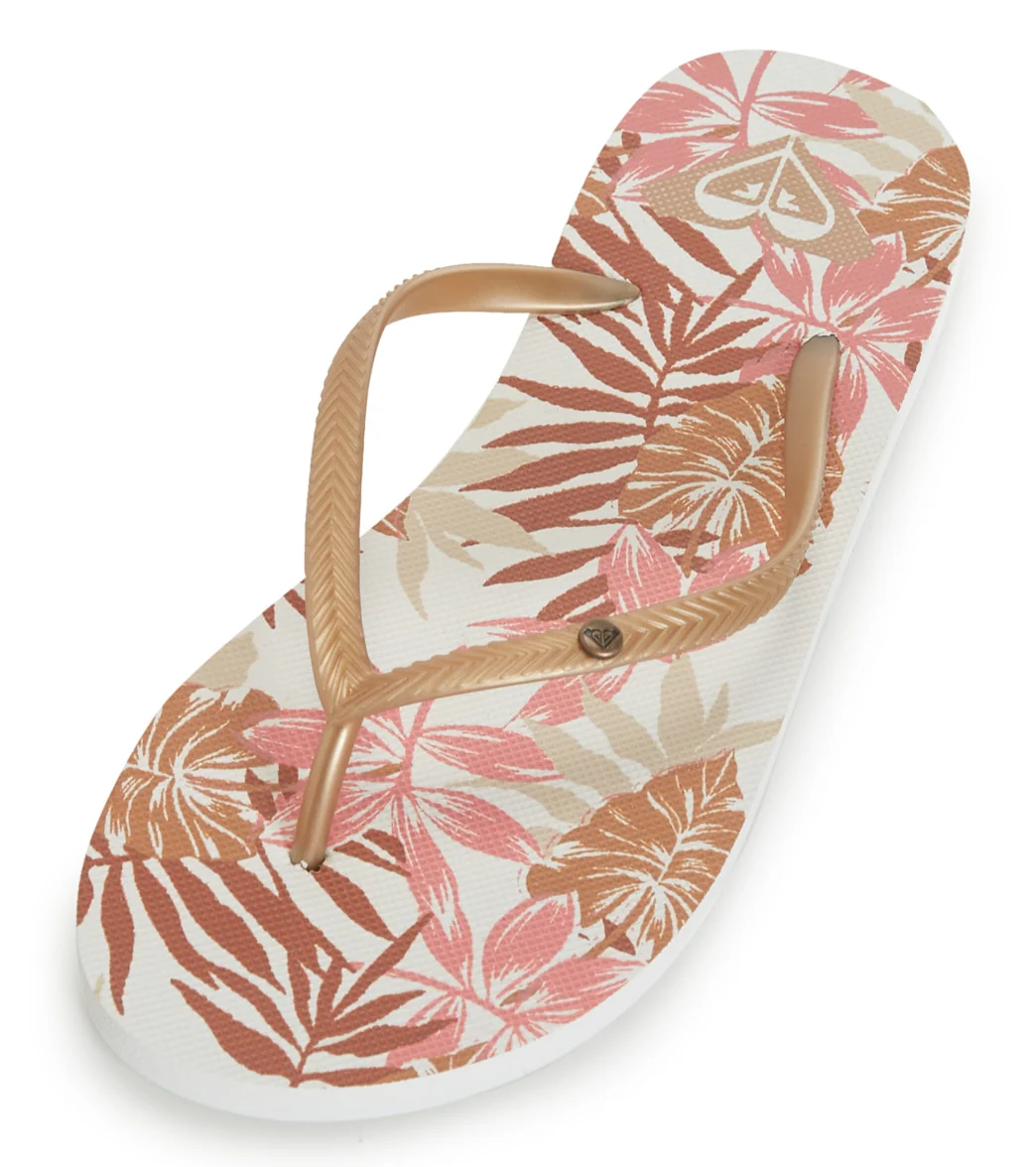 Roxy Women's Bermuda Print Flip Flop - Image 6