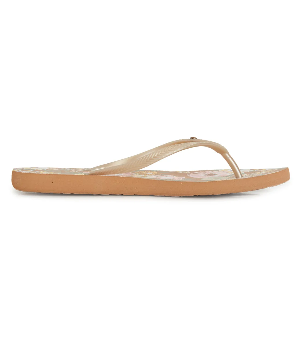 Roxy Women's Bermuda Print Flip Flop - Image 9