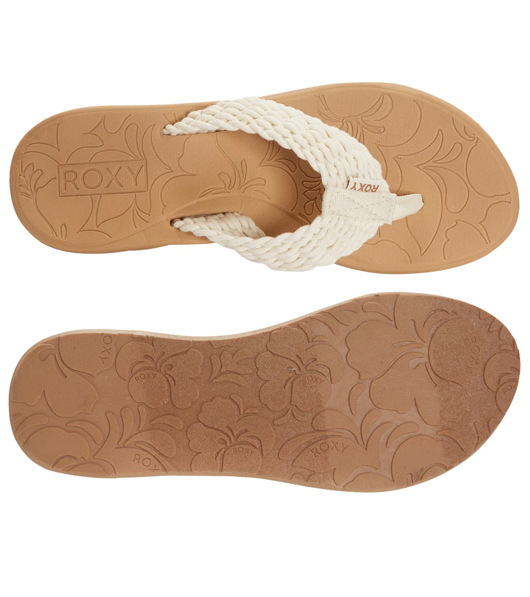 Roxy Women's Caillay Wedge Flip Flop - Image 4