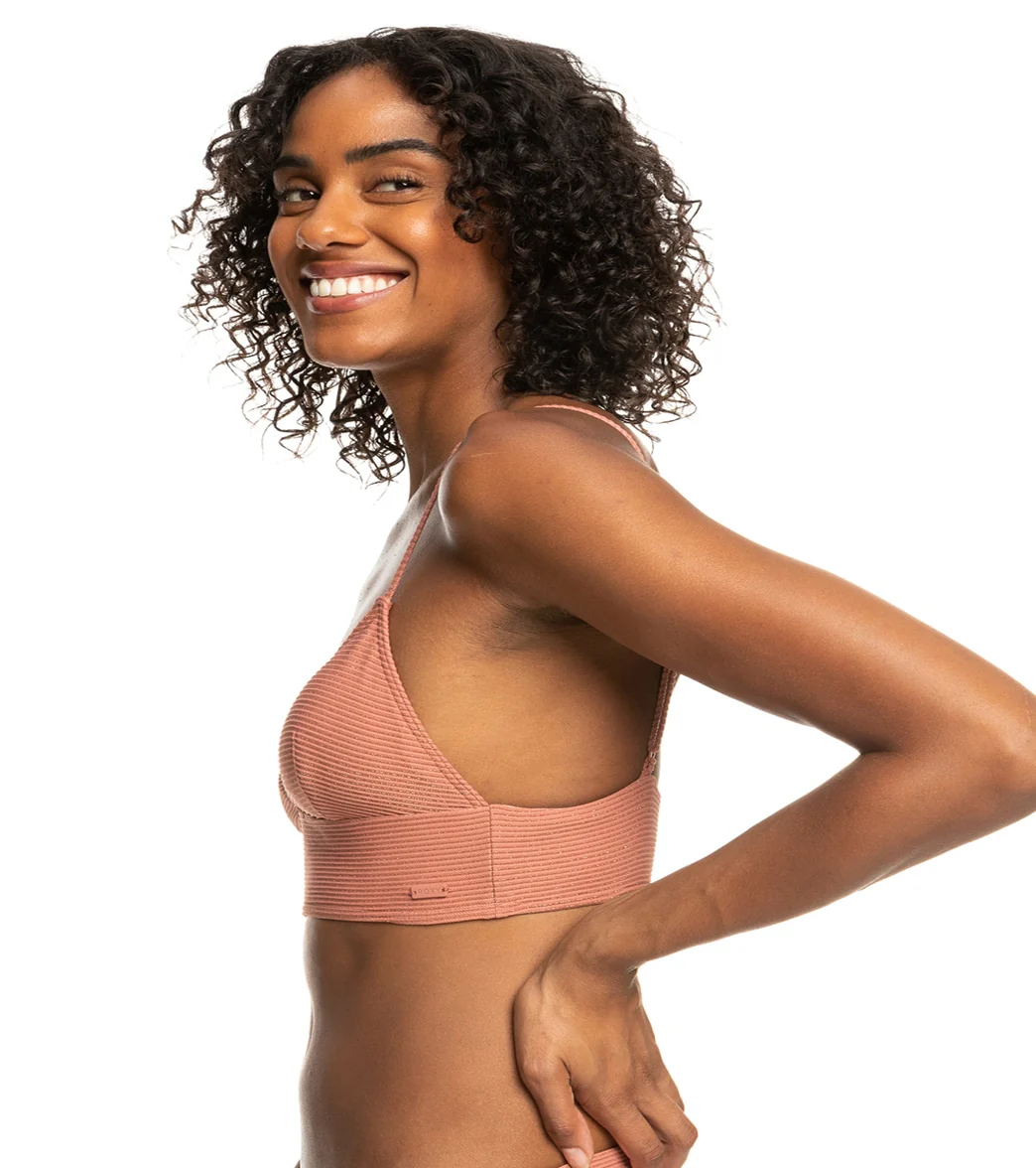 Roxy Women's Coconut Crew Cropped Bikini Top - Image 2