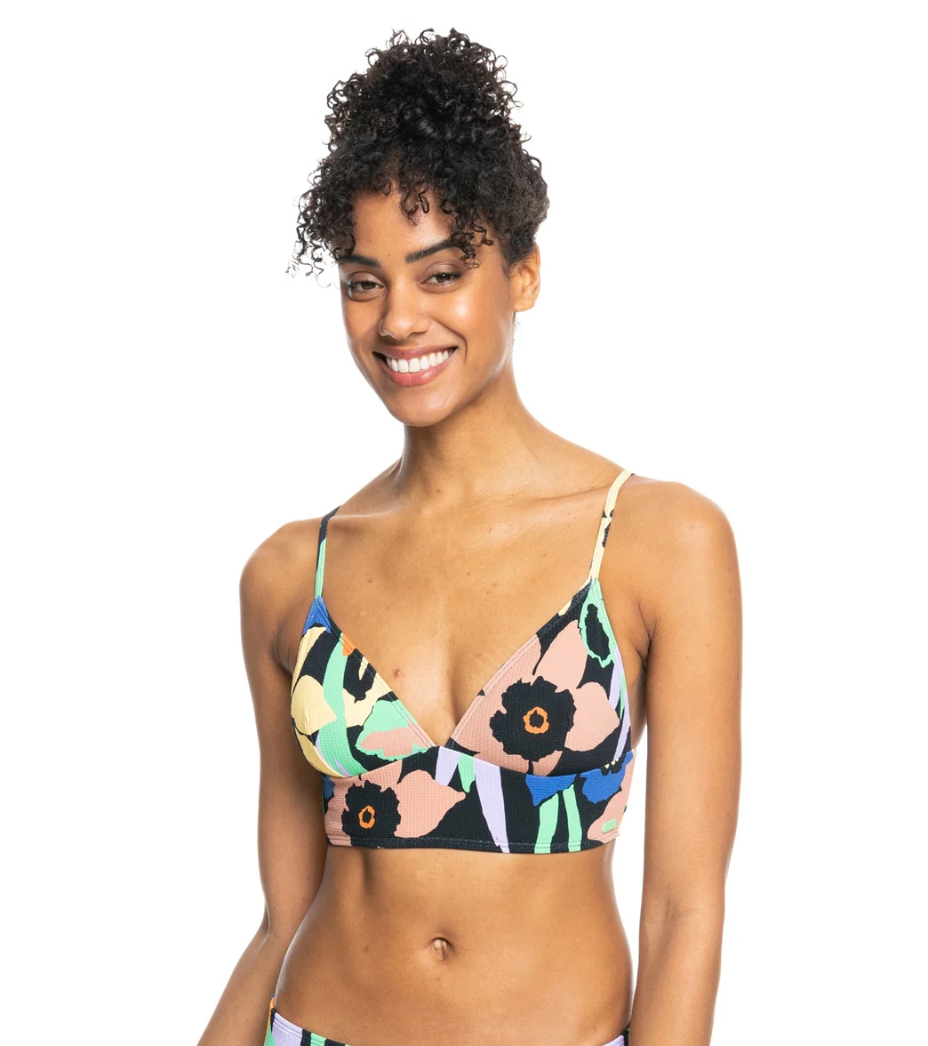 Roxy Women's Color Jam Cropped Bikini Top - Image 6
