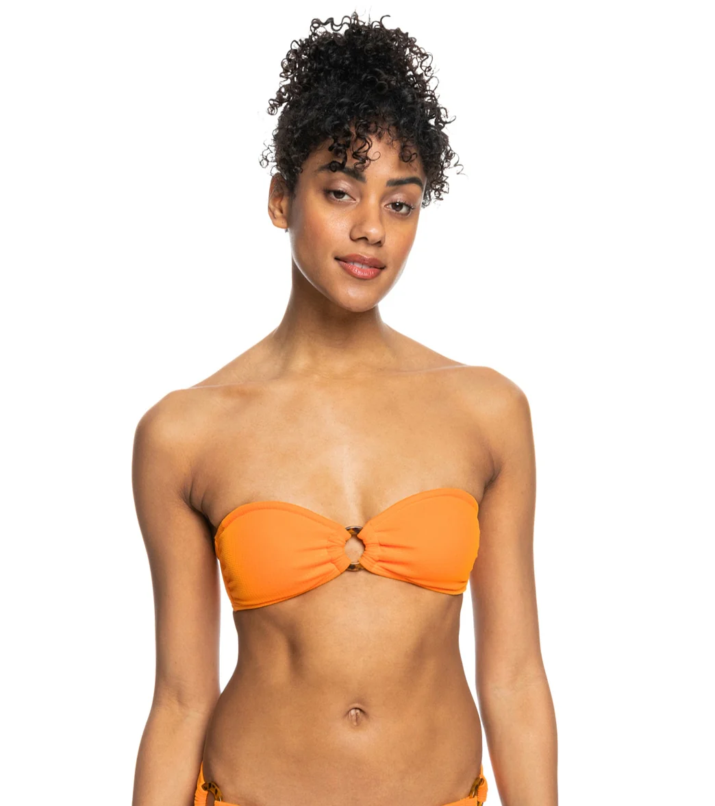Roxy Women's Color Jam SD Bandeau Bikini Top - Image 15